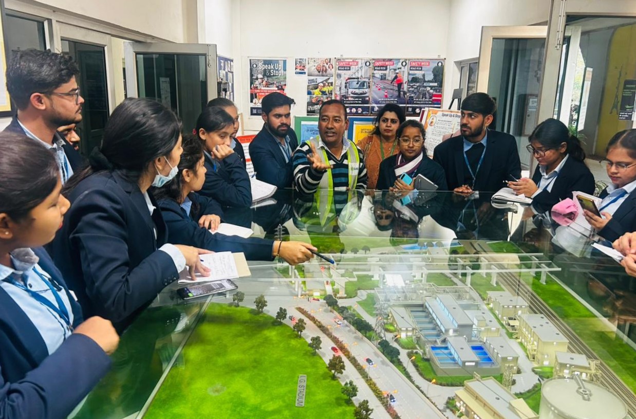 Educational Visit to Delhi Gate Sewage Treatment Plant, New Delhi - Image 3